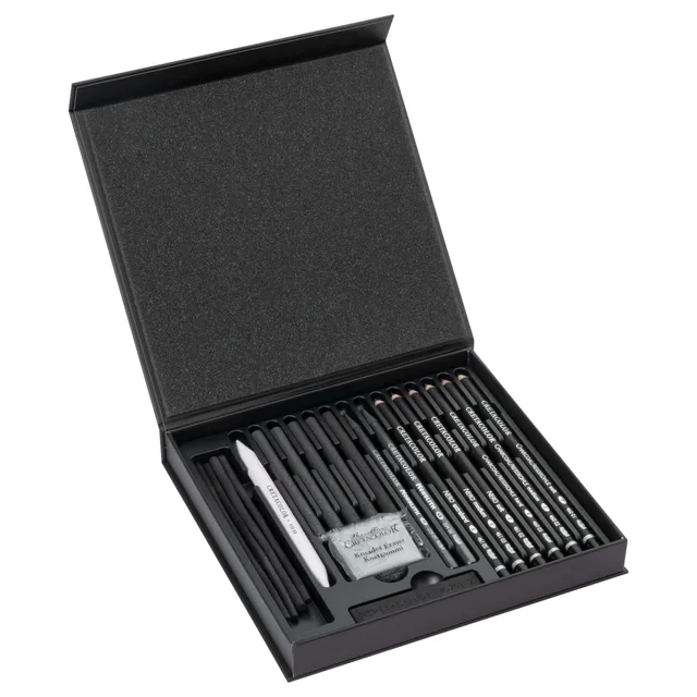 cretacolor-black-box-nero-geschenke-box-zeichenset image 1