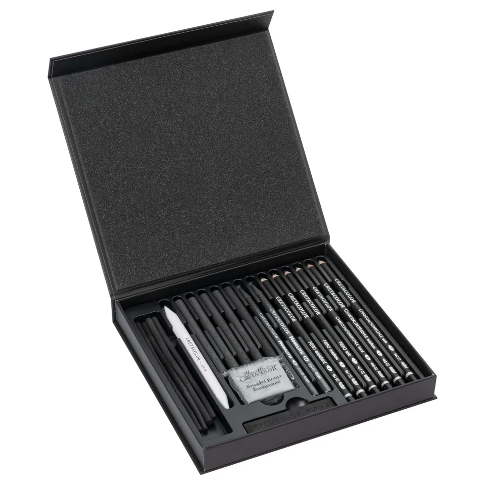 cretacolor-black-box-nero-geschenke-box-zeichenset image 1