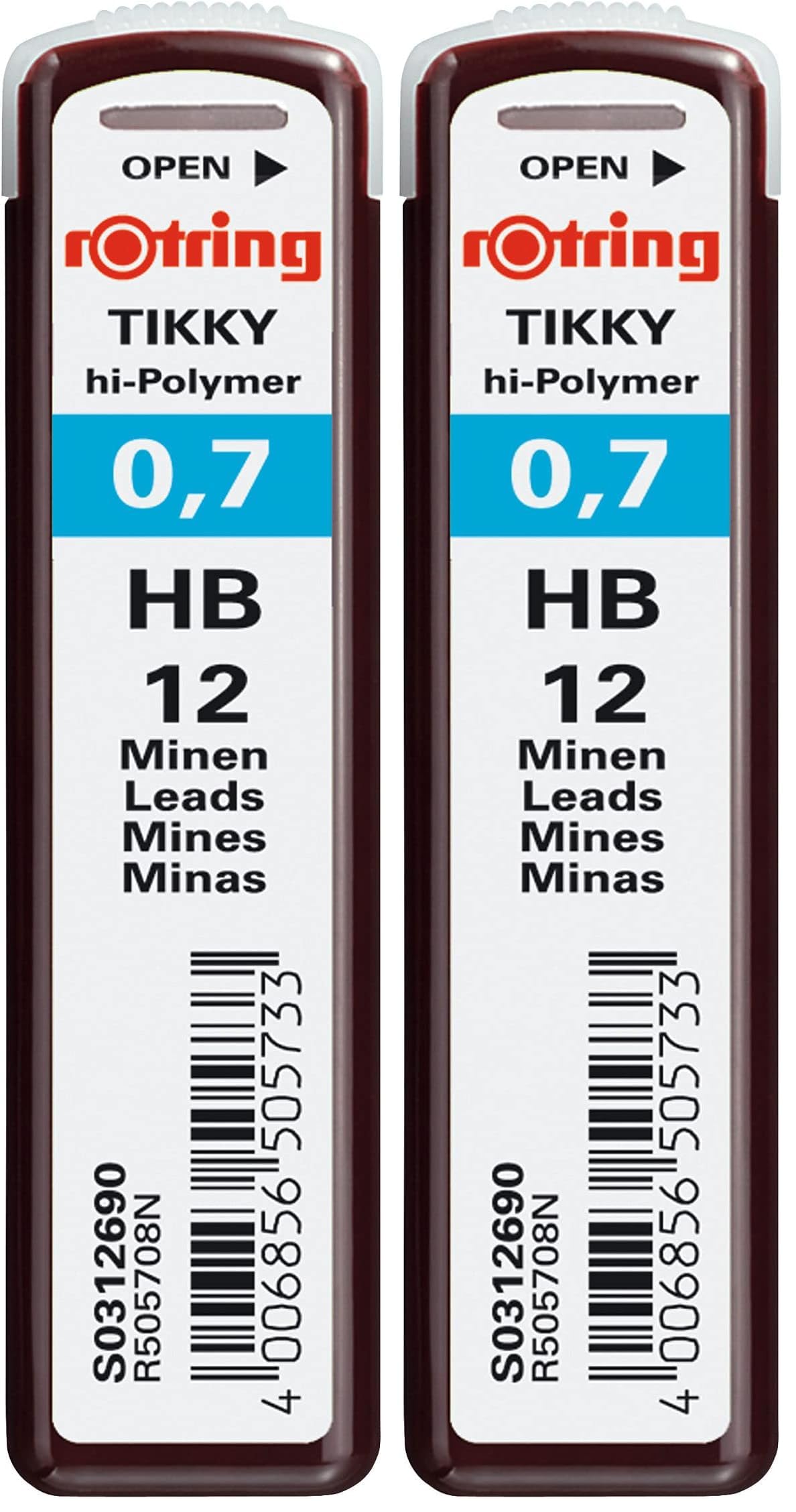 rotring-tikky-hi-polymer-nachf-llminen-0-7-mm-hb-12-st-ck image 2