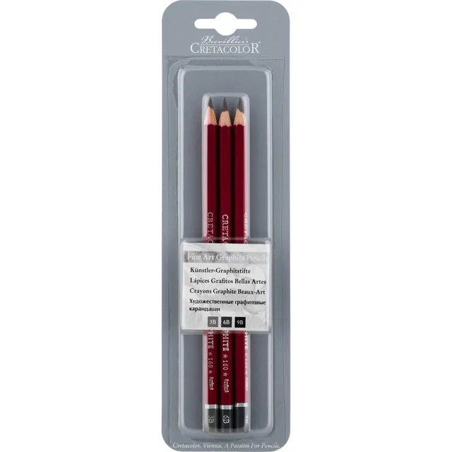 cretacolor-monolith-blisterkartensortiment-graphitstifte-im-set image 1