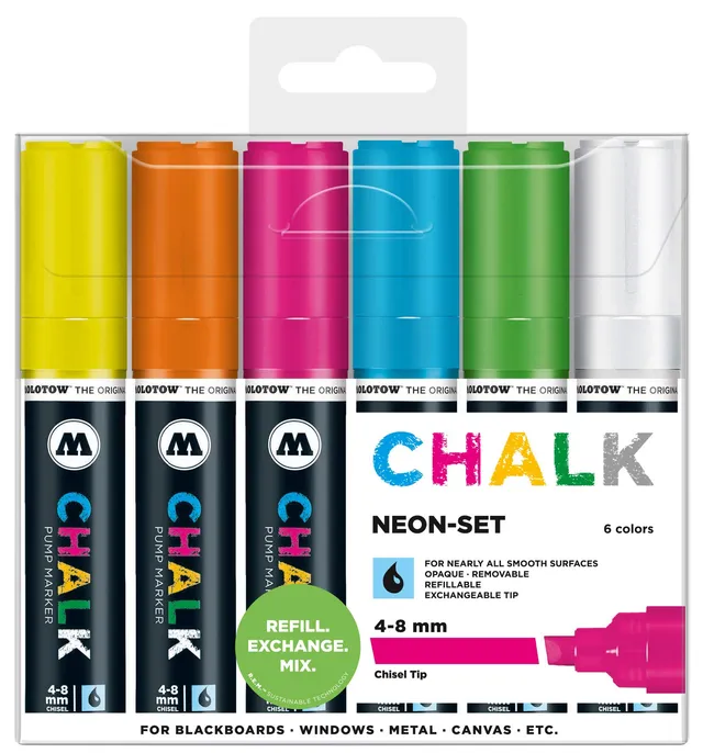 molotow-chalk-kreidemarker-neon-set-4-8-mm-6-st-ck image 1