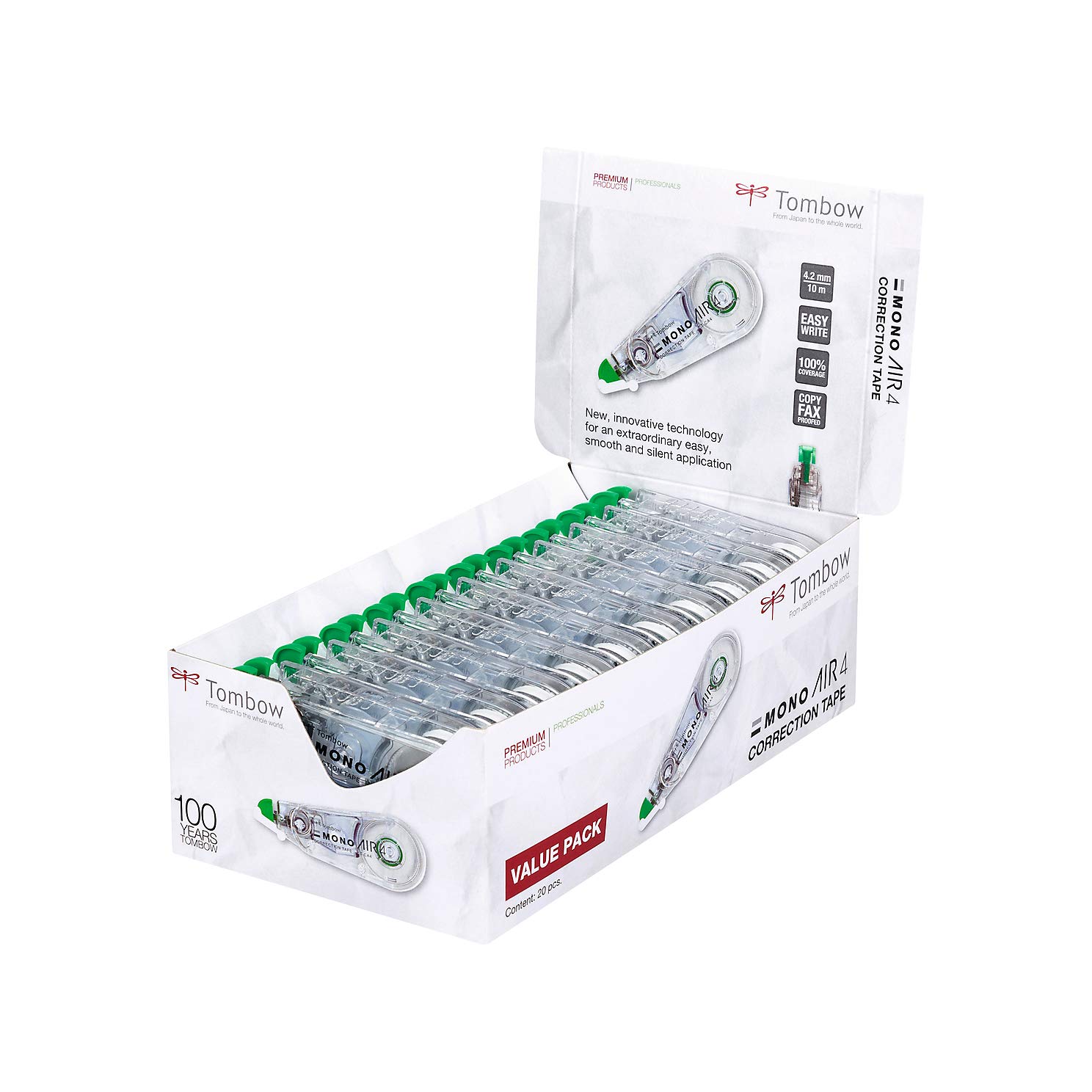 tombow-mono-air4-korrekturroller-4-2-mm-x-10-m-vorteilspack-20-st-ck image 1