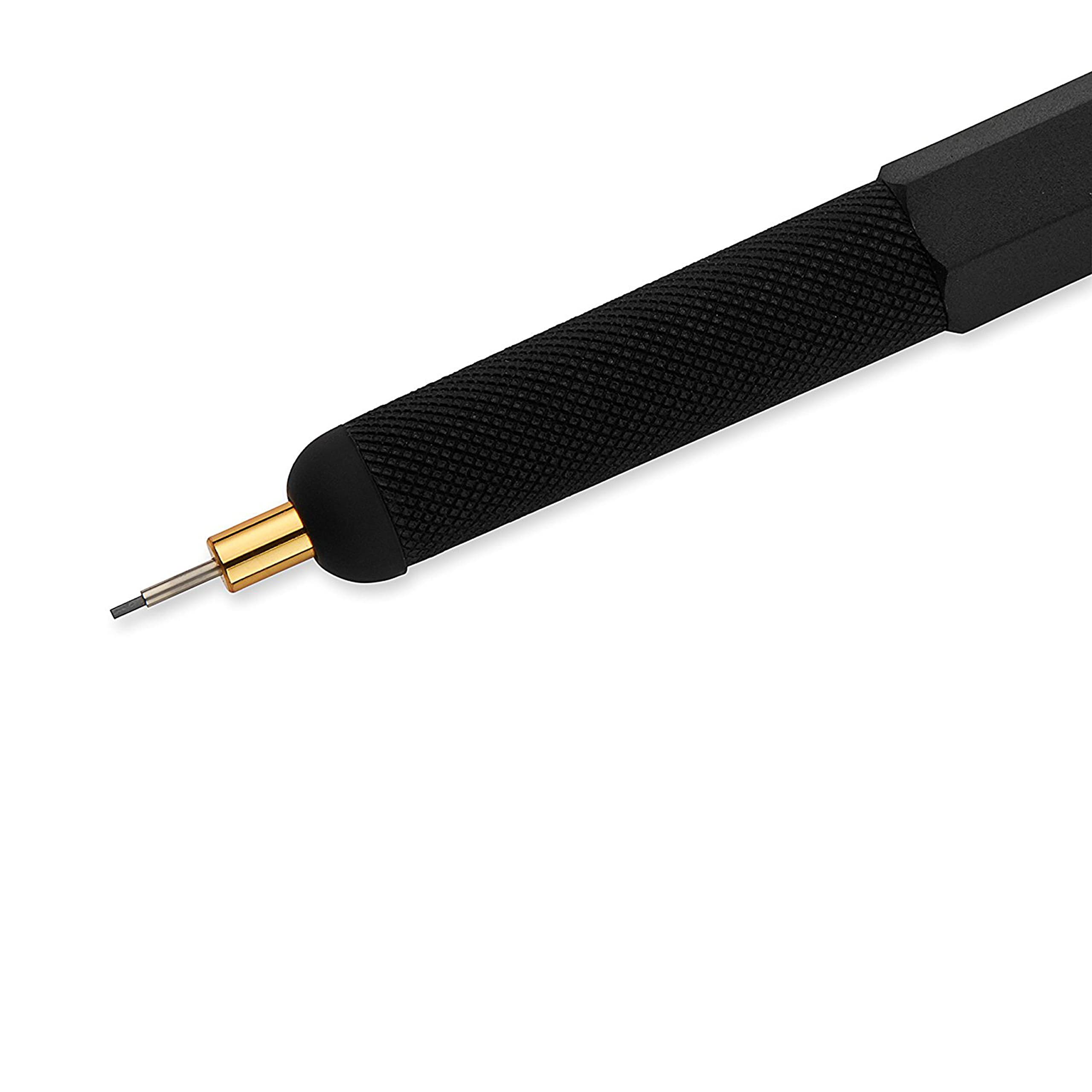 rotring-800-druckbleistift-0-5-mm-schwarz-vollmetall image 2