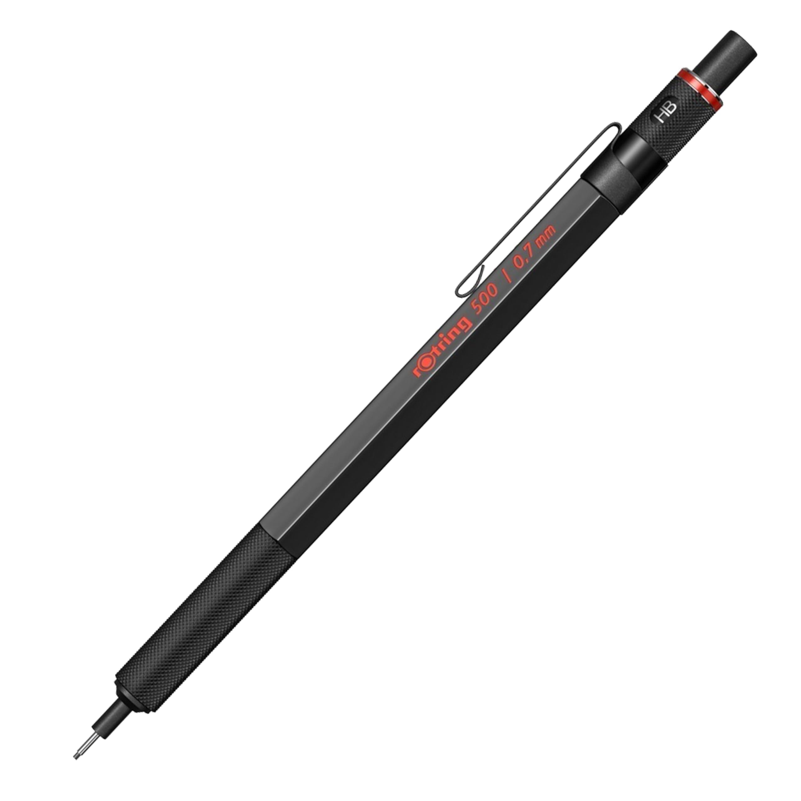 rotring-1904727-500-feinminenstift-0-7-mm-schwarzer-schaft image 1